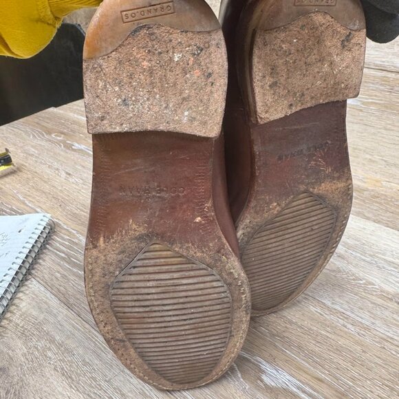 Cole Haan Cambridge Brown Leather Cap Toe Dress Shoes Men's Size 9.5 - Picture 4 of 7